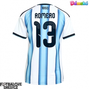 Argentina Cristian Romero #13 Dámské Domácí Dres MS 2026 Krátký Rukáv